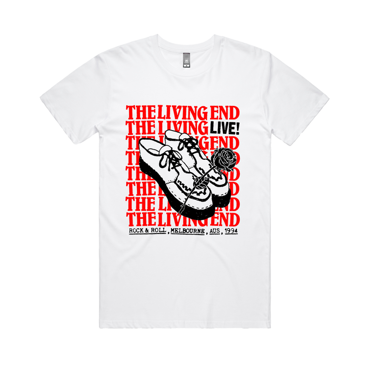The Living End / Creepers White T-Shirt