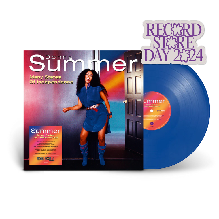 Donna Summer / Many States Of Independence LP Transparent Blue Vinyl RSD 2024
