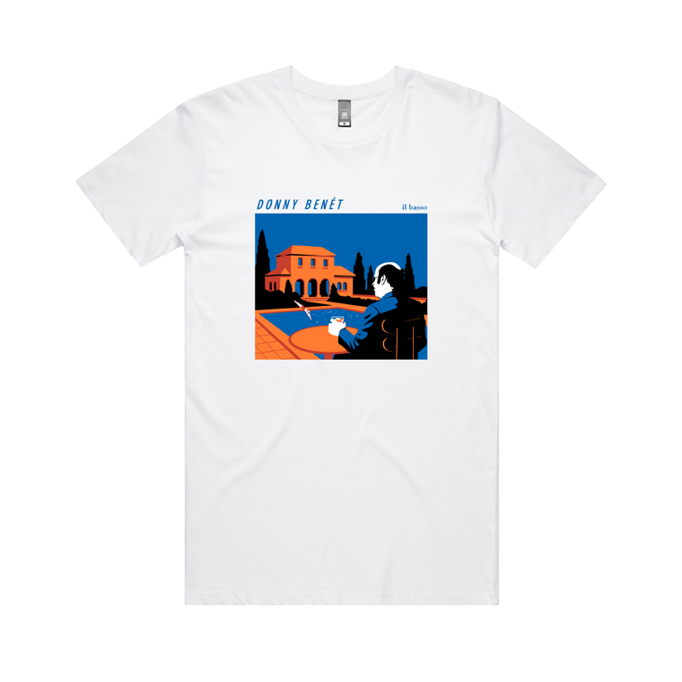 Donny Benét / Il Basso Royal Blue Vinyl, Tee & Tote Bundle