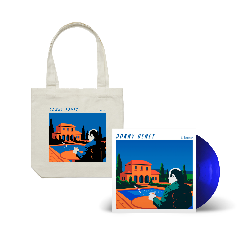 Donny Benét / Il Basso Royal Blue Vinyl & Tote Bundle ***PRE-ORDER***
