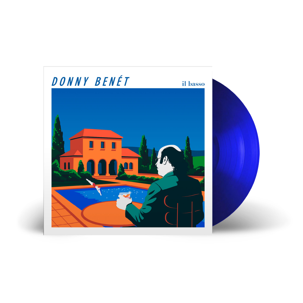 Donny Benét / Il Basso Royal Blue Vinyl & Tote Bundle ***PRE-ORDER***