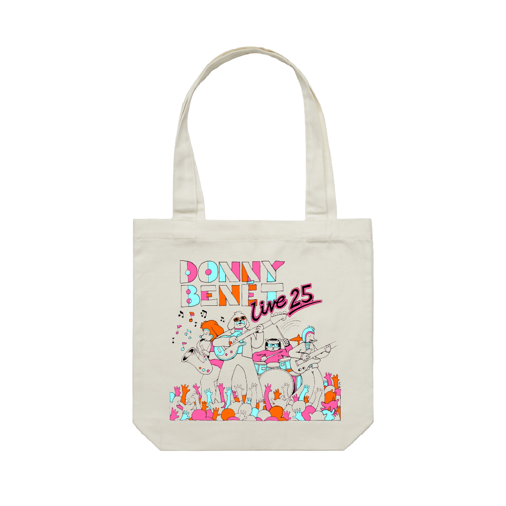 Donny Benét  / Live 25 Cream Tote