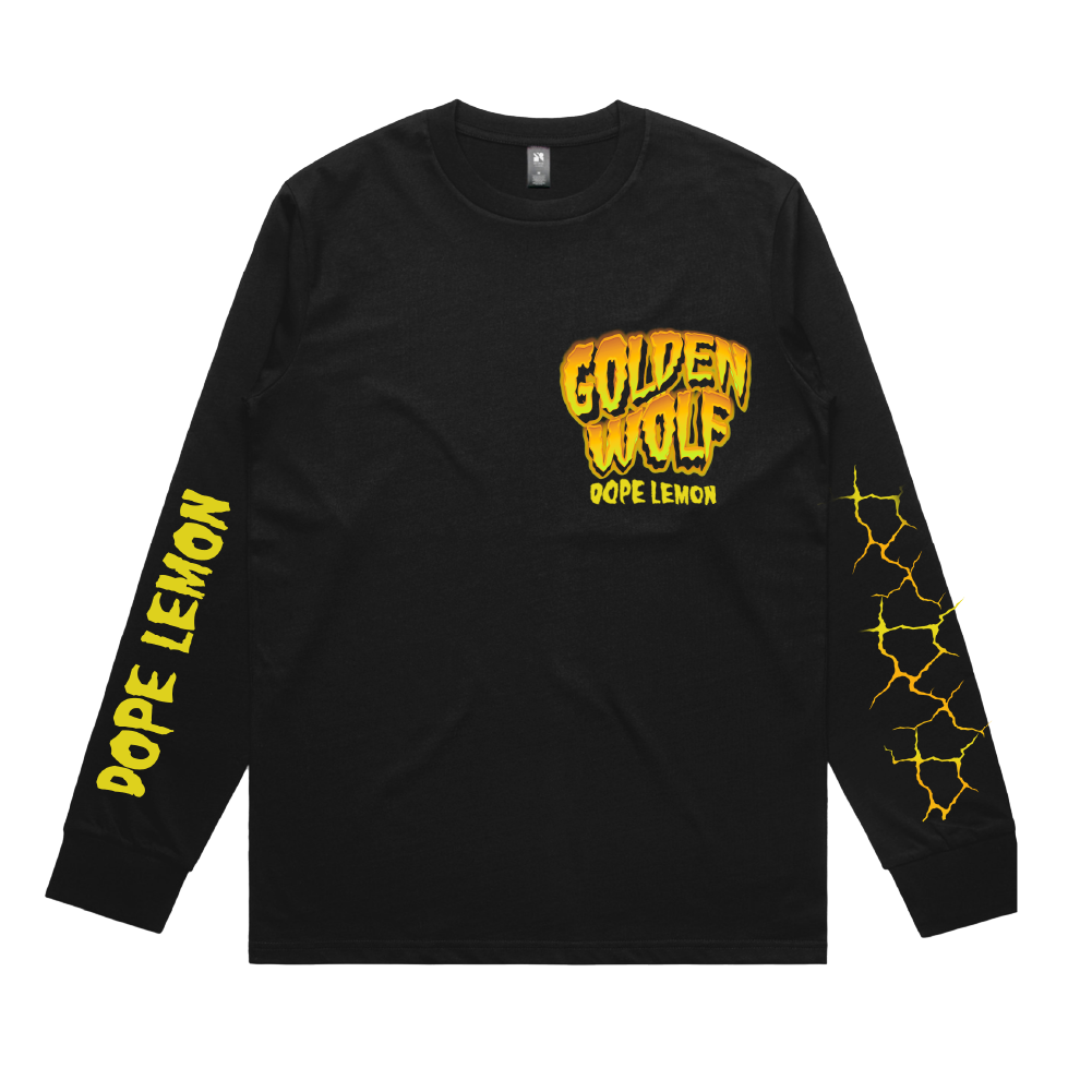 Dope Lemon / Golden Wolf Longsleeve T-Shirt