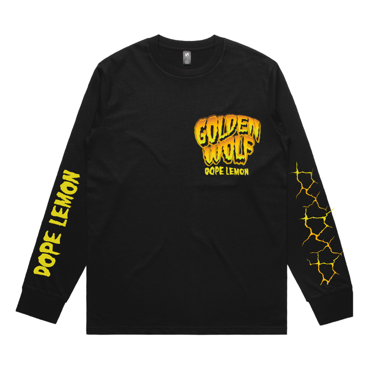 Dope Lemon / Golden Wolf Longsleeve T-Shirt