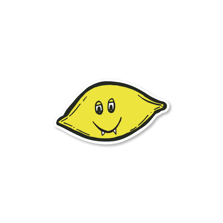 Dope Lemon / Lemon Head Sticker
