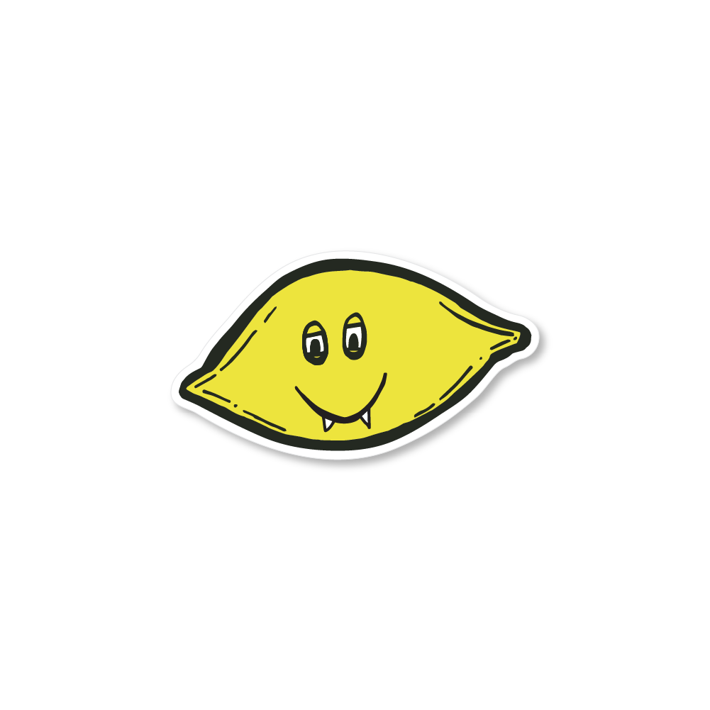Dope Lemon / Lemon Head Sticker