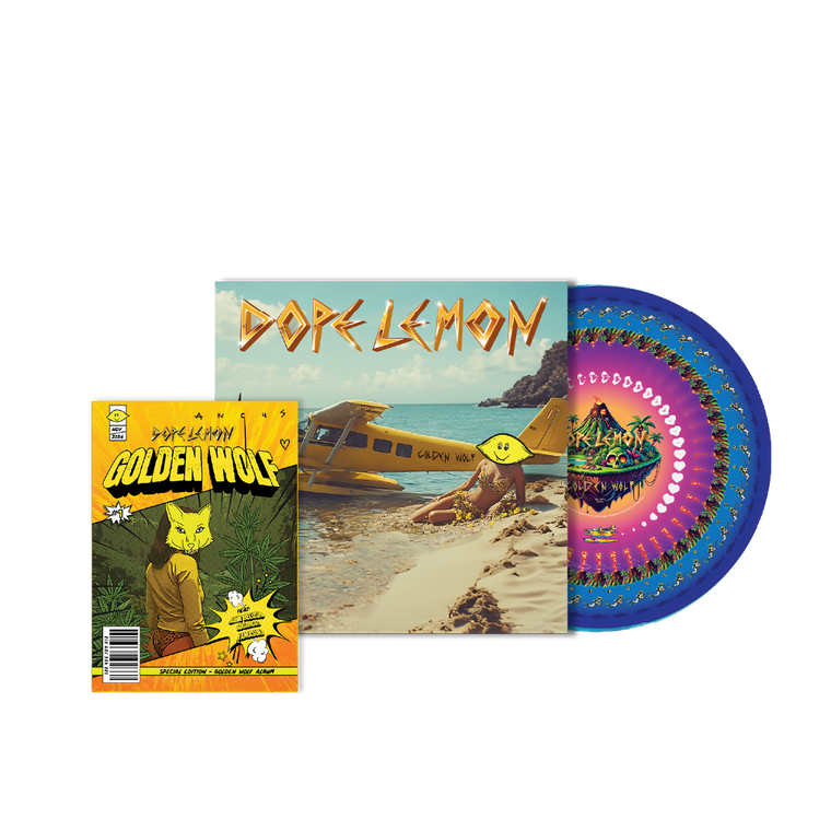 Dope Lemon / Golden Wolf LP Special Edition Picture Disc Vinyl + Comic Book