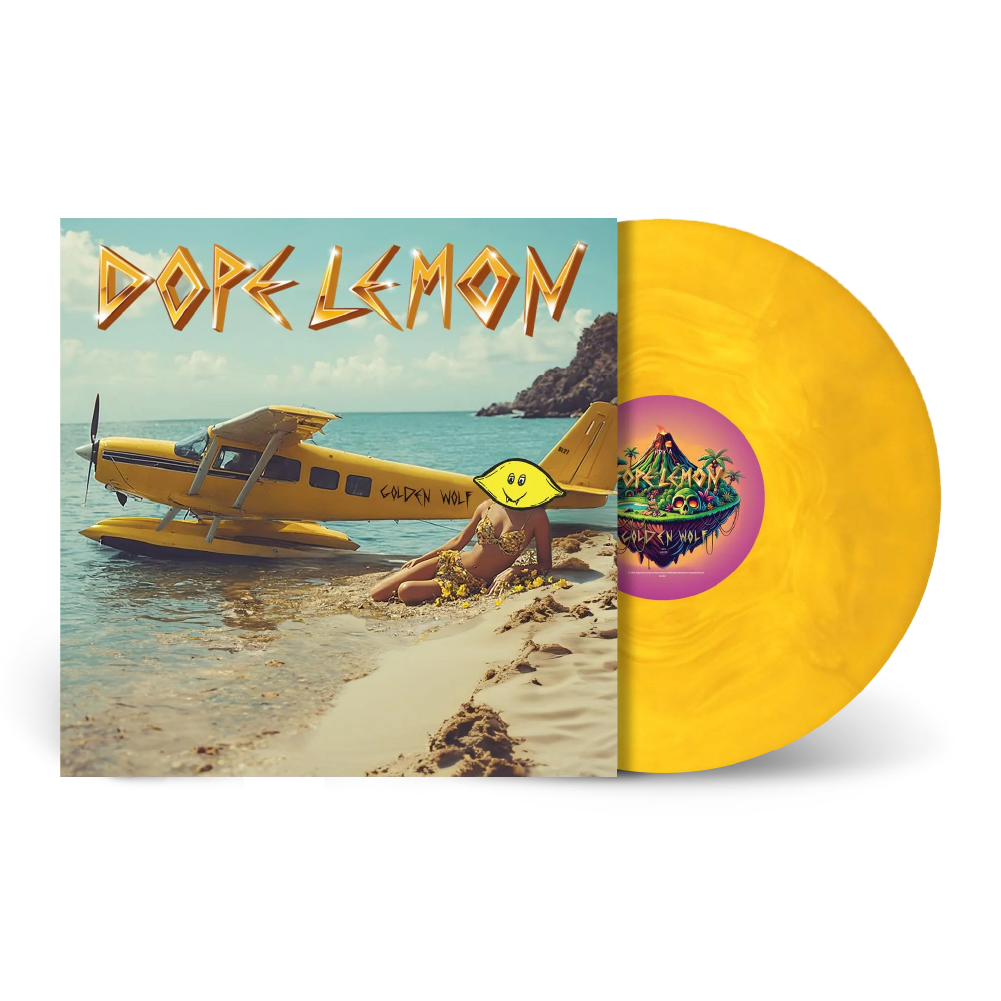 Dope Lemon / Golden Wolf LP Gold Marble Vinyl