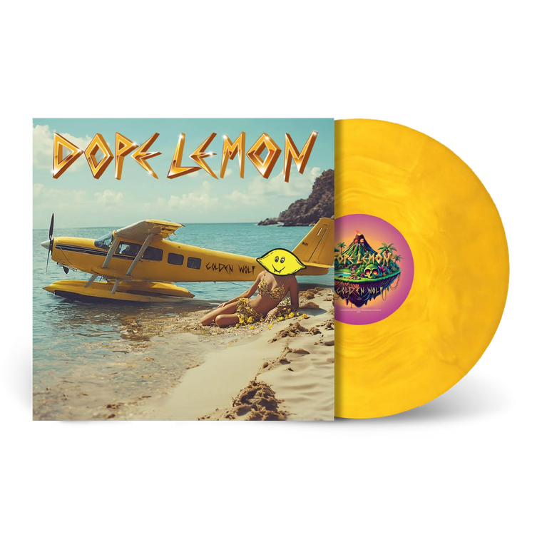 Dope Lemon / Golden Wolf LP Gold Marble Vinyl