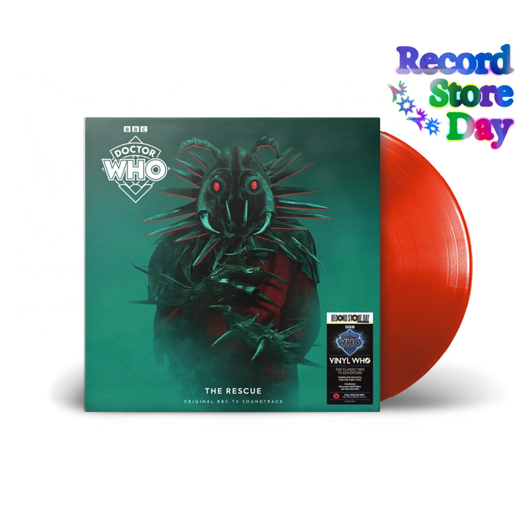 Doctor Who / The Rescue LP Limited Rescue Red Vinyl RSD 2026