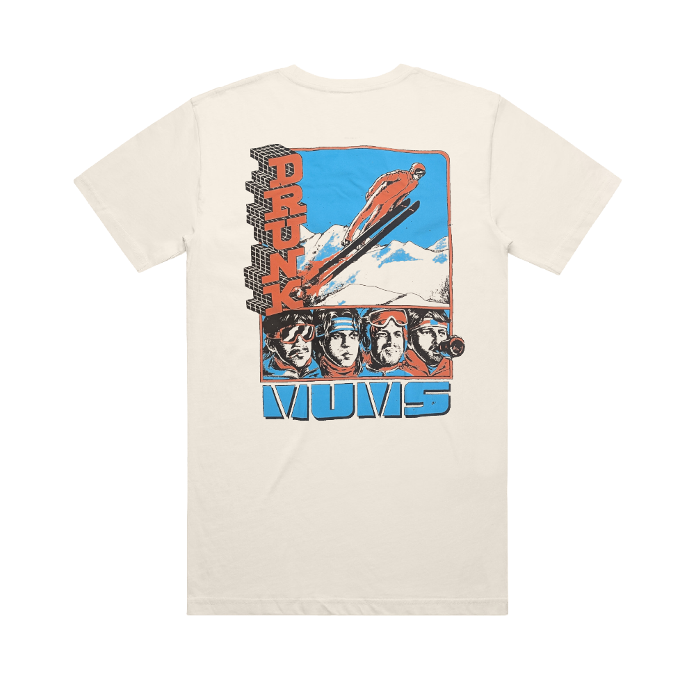 Drunk Mums / Skier Ecru Tee