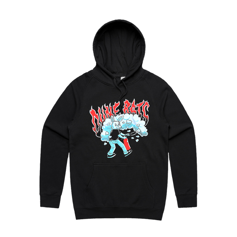 Dune Rats / BunnyMan Black Hoodie