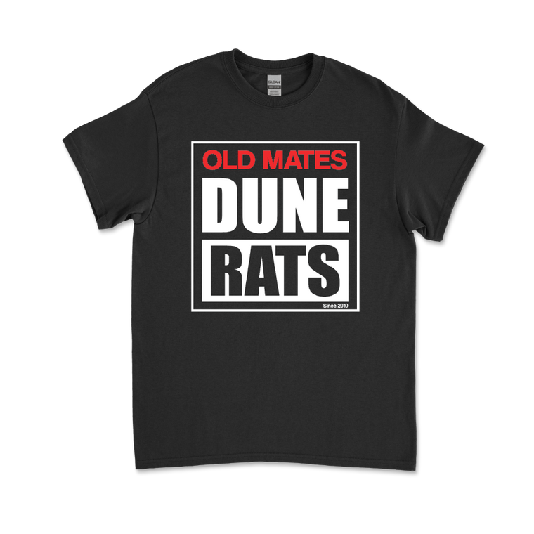 Dune Rats / Old Mates Black T-Shirt ***PRE-ORDER***