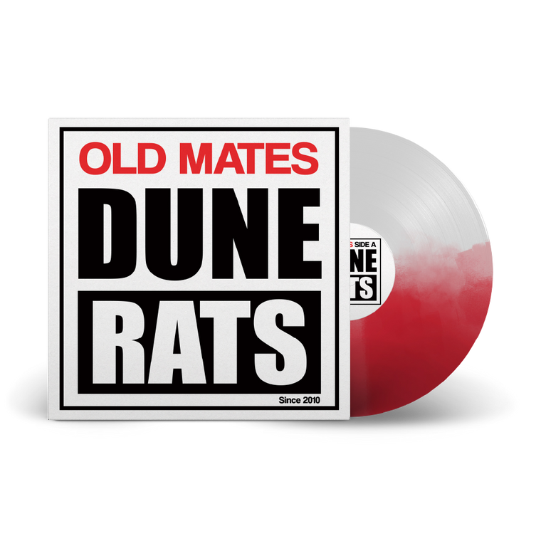 Dune Rats / Old Mates LP Red & White Vinyl