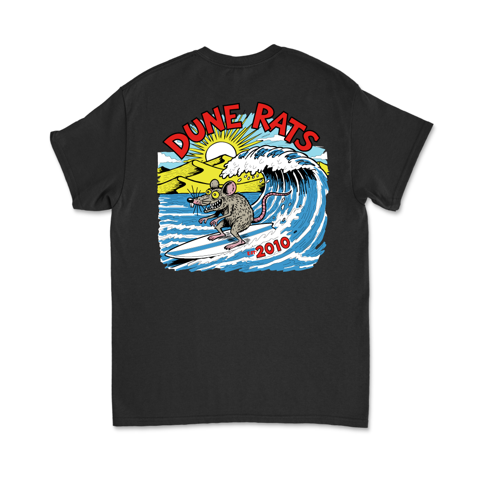 Dune Rats / Surf Rat Black T-Shirt