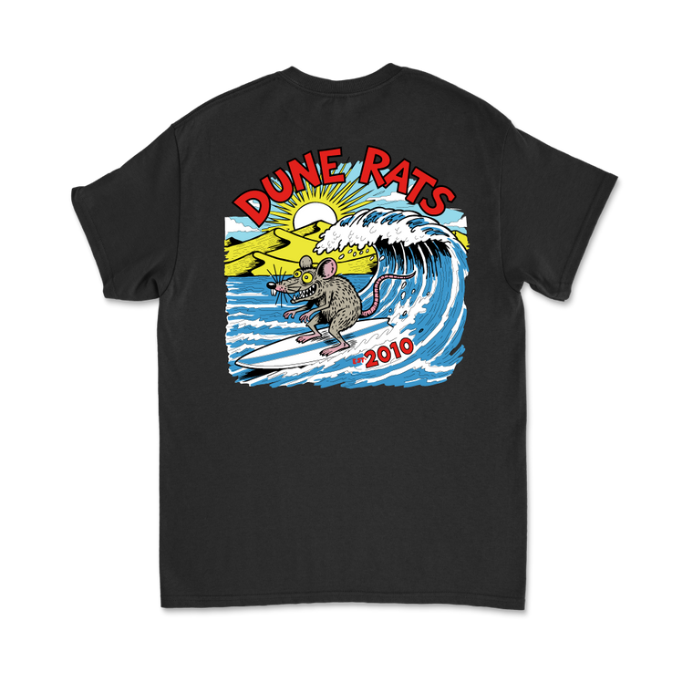 Dune Rats / Surf Rat Black T-Shirt