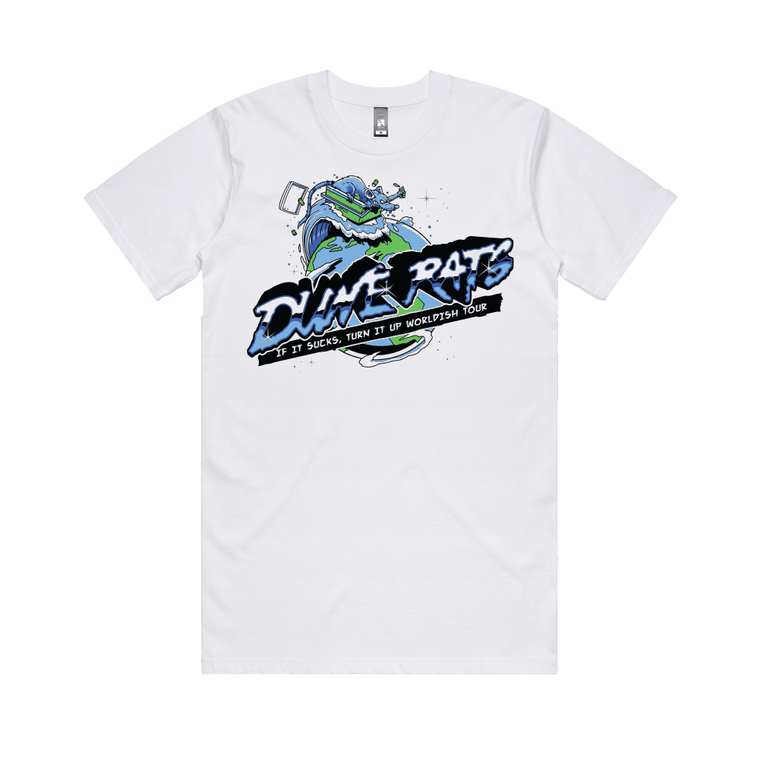 Dune Rats / Worldish Tour / if it Sucks White Tee