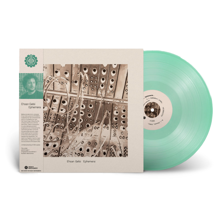 Ehsan Gelsi / Ephemera Deluxe Limited Edition Gatefold LP Coke Bottle Green
