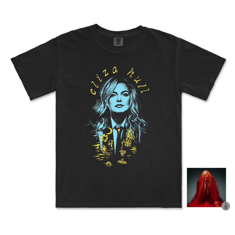 Eliza Hull / Face Black T-Shirt & Digital Download ***PRE-ORDER***