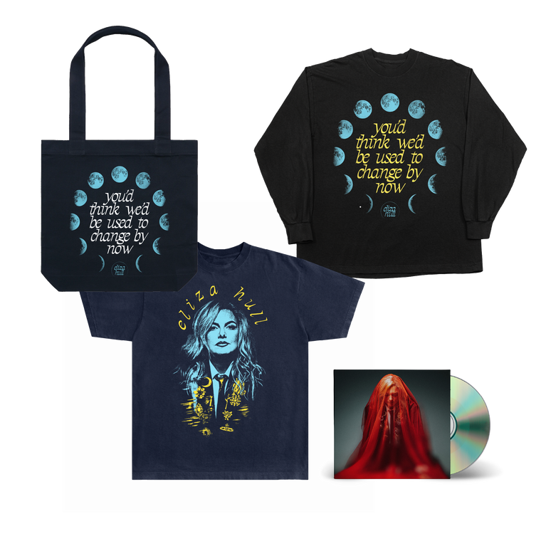 Eliza Hull / You'd Think We'd Be Used To Change By Now CD, T-Shirt, Longsleeve and Tote Bundle ***PRE-ORDER***