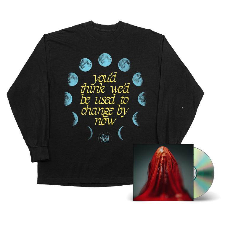 Eliza Hull / You'd Think We'd Be Used To Change By Now CD & Moons Black Longsleeve Bundle ***PRE-ORDER***