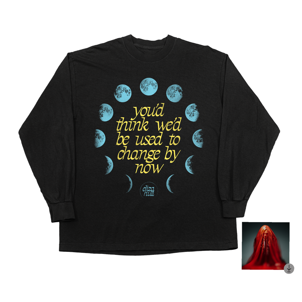 Eliza Hull / Moons Black Longsleeve & Digital Download ***PRE-ORDER***