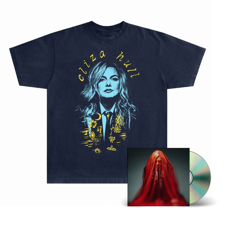 Eliza Hull / You'd Think We'd Be Used To Change By Now CD & Face Black T-Shirt Bundle ***PRE-ORDER***