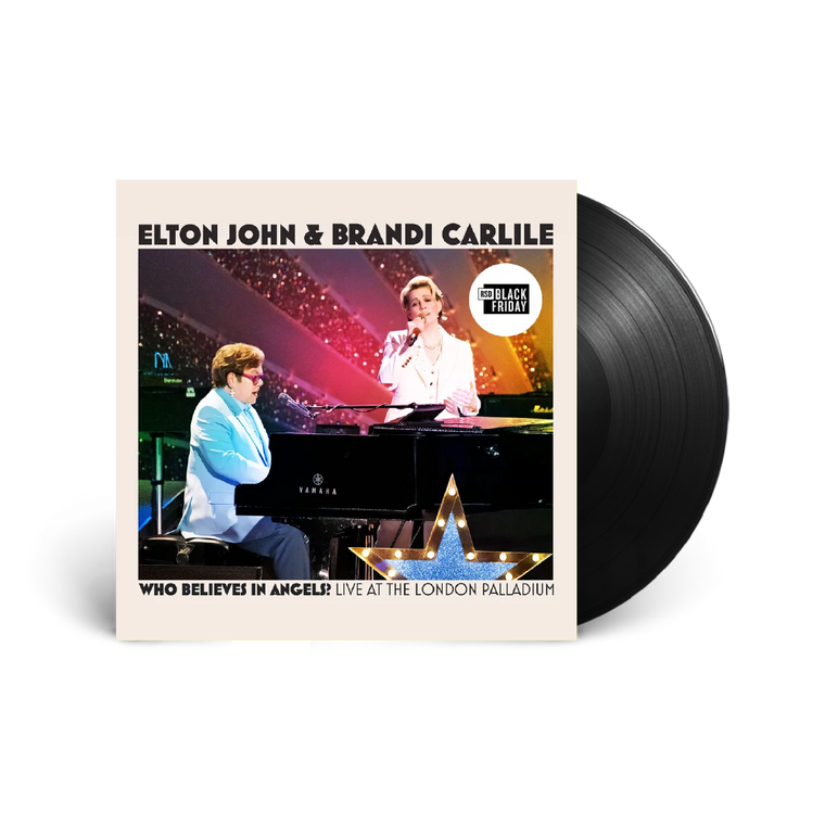 Elton John & Brandi Carlile / Who Believes In Angels? Live At The London Palladium LP Black Vinyl RSD 2025