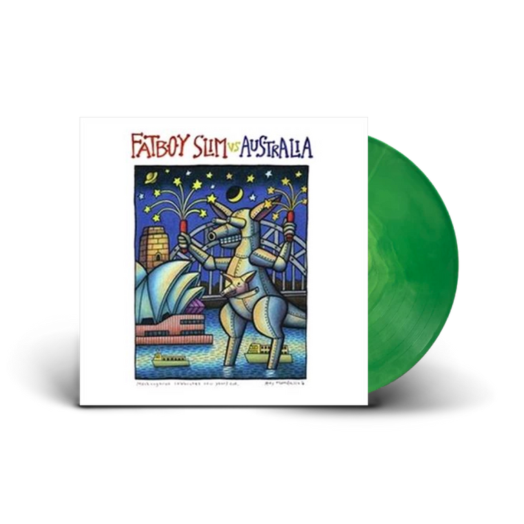 Fatboy Slim / Fatboy Slim vs Australia LP Green & Gold Splattered Vinyl