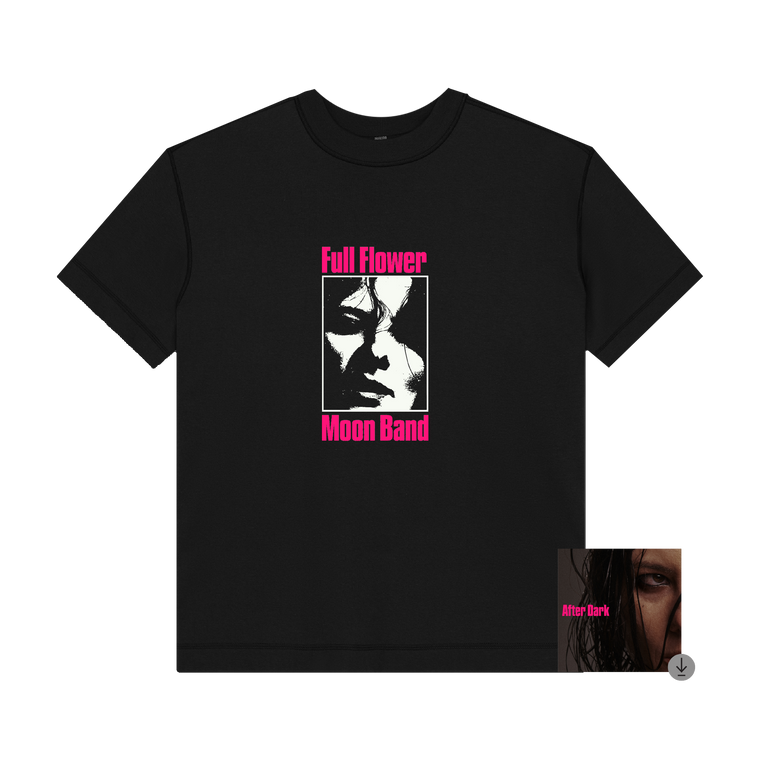 Full Flower Moon Band / Party Hard Black T-Shirt & Digital Download ***PRE-ORDER***