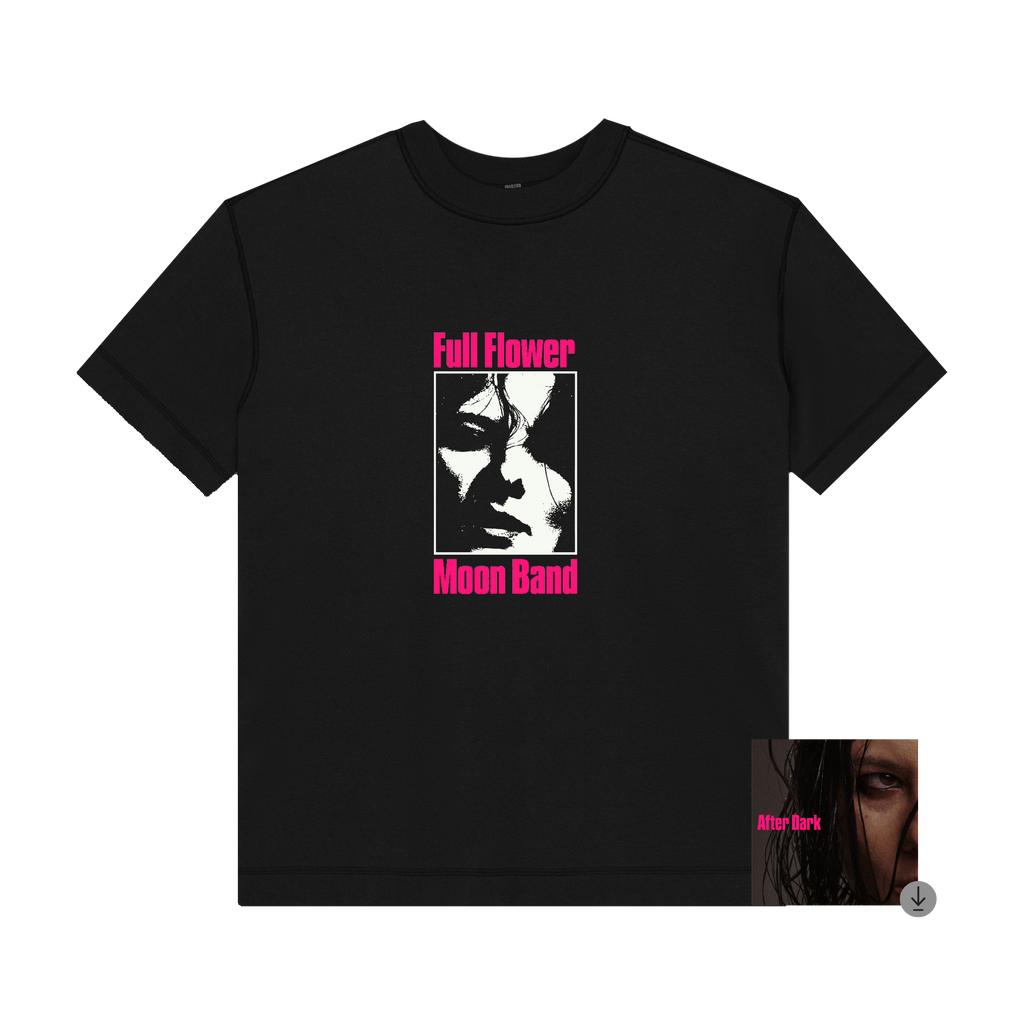 Full Flower Moon Band / Party Hard Black T-Shirt & Digital Download ***PRE-ORDER***