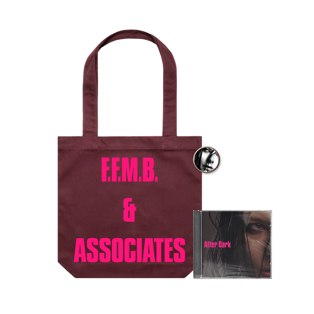 Full Flower Moon Band / After Dark CD & Burgundy Tote Bundle + Free Pin ***PRE-ORDER***