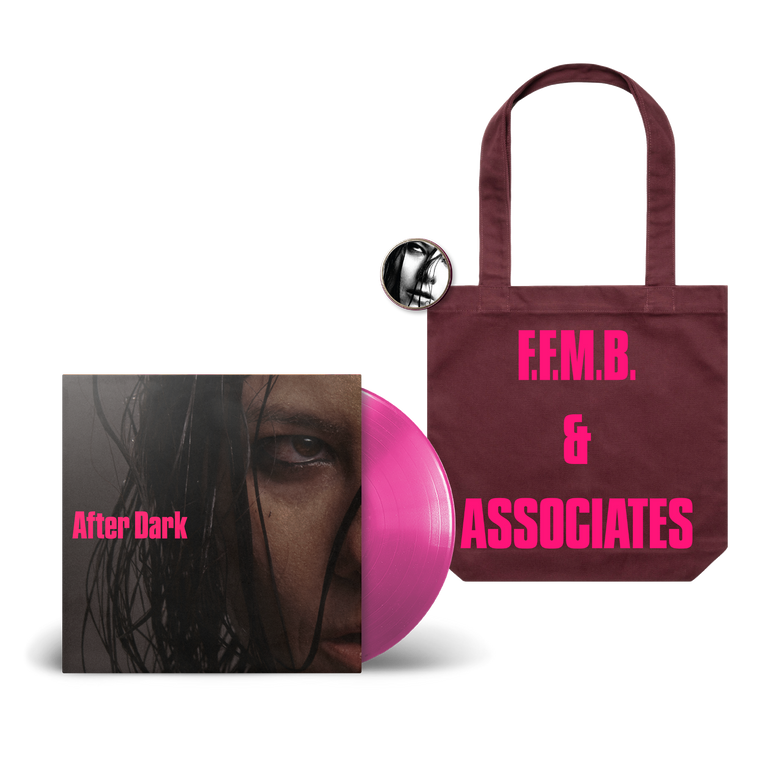 Full Flower Moon Band / After Dark LP & Burgundy Tote Bundle + Free Pin ***PRE-ORDER***