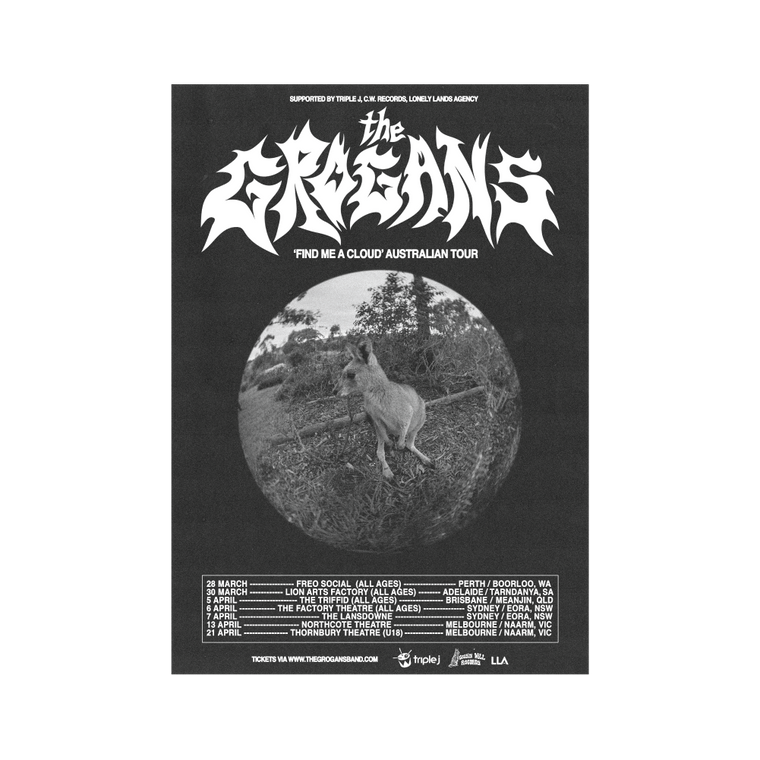 Find Me A Cloud Tour Poster