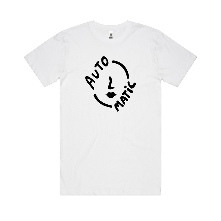 Automatic / Ladyface White T-Shirt
