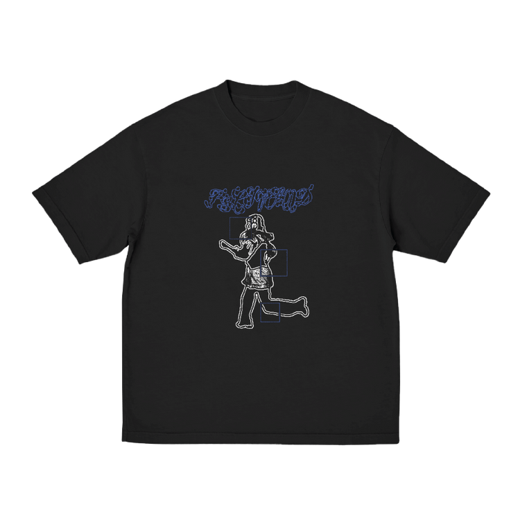 FELIVAND / 'In Motion' Black T-Shirt