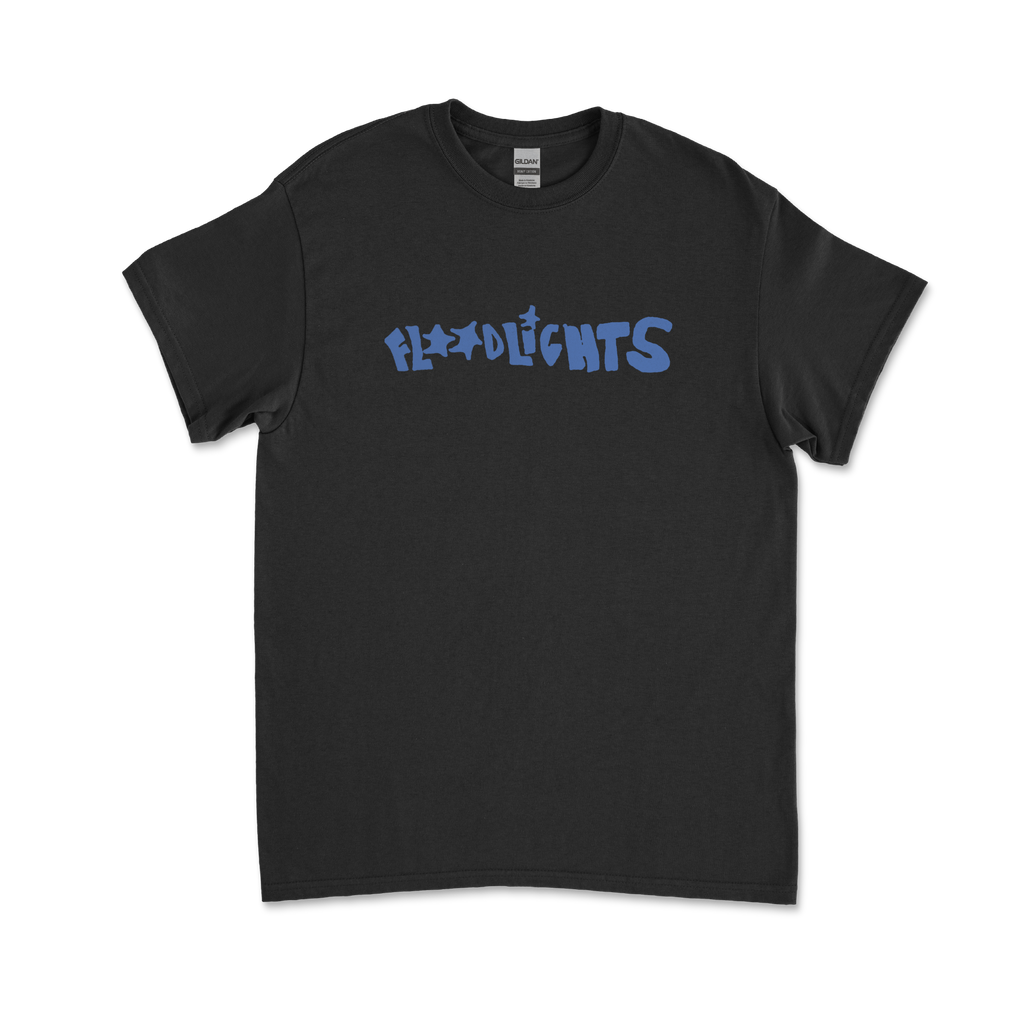 Floodlights / Text Black Tee