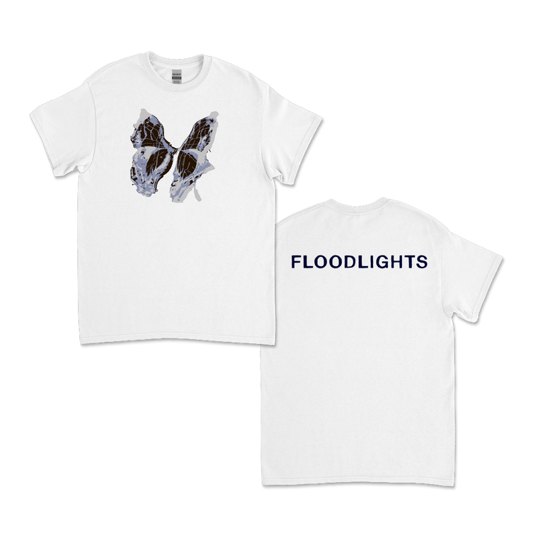 Floodlights / Underneath Vinyl & Butterfly Tee White Bundle ***PRE ORDER***