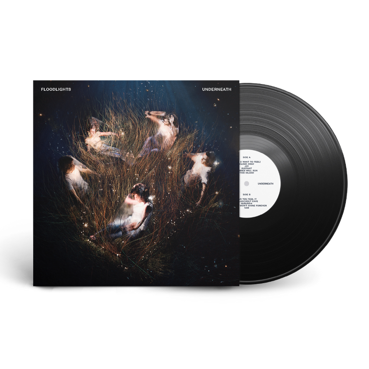 Floodlights / Underneath LP Black Vinyl ***PRE ORDER***