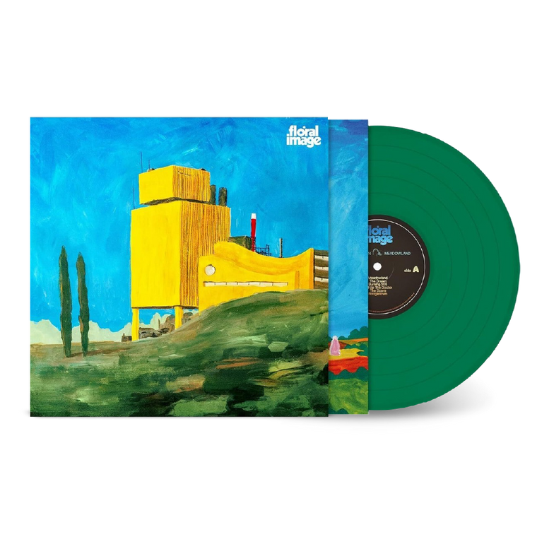 Floral Image / Gone Down Meadowland LP Green Vinyl