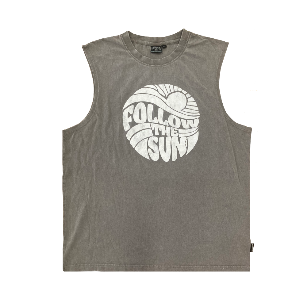 Xavier Rudd / Follow The Sun Grey Wash Tank