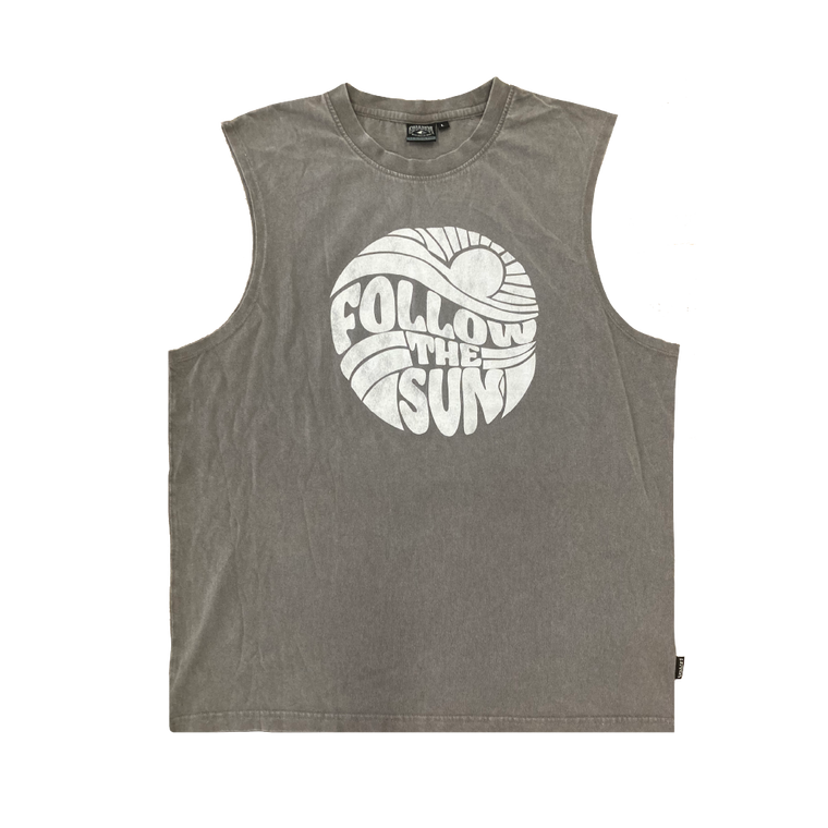 Xavier Rudd / Follow The Sun Grey Wash Tank