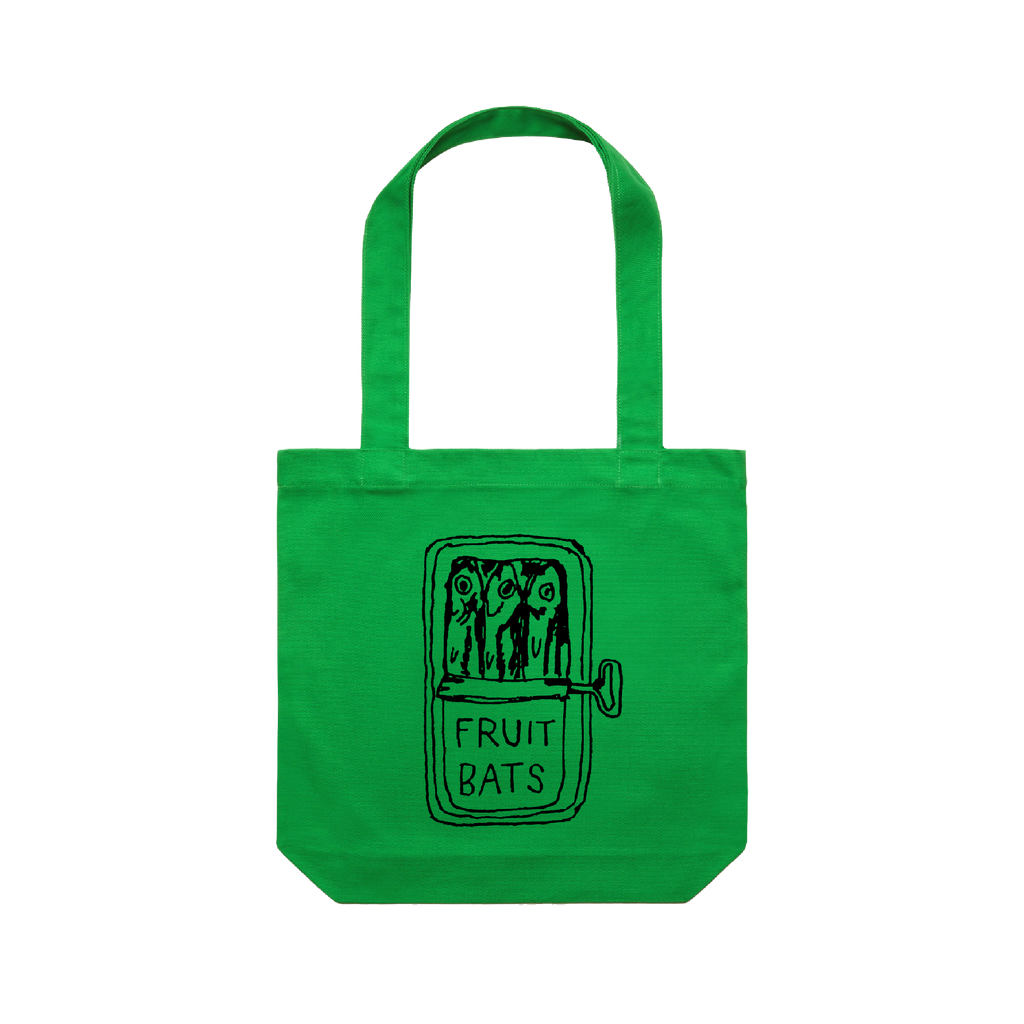 Fruit Bats / Tinned Fish Green Tote