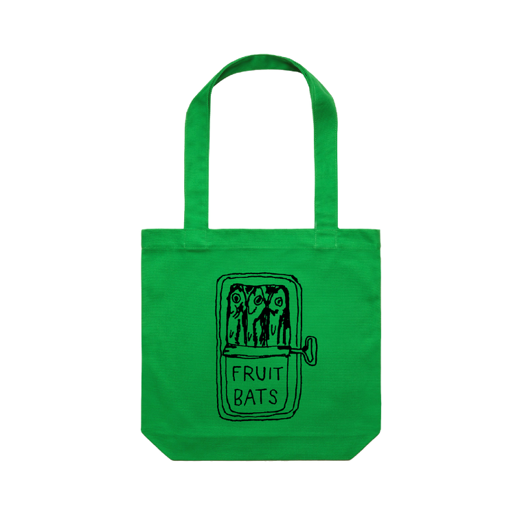 Fruit Bats / Tinned Fish Green Tote