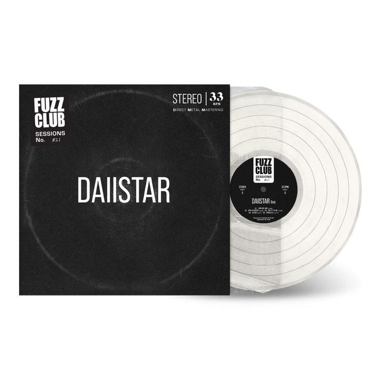DAIISTAR / Fuzz Club Session LP Cloudy Clear Vinyl