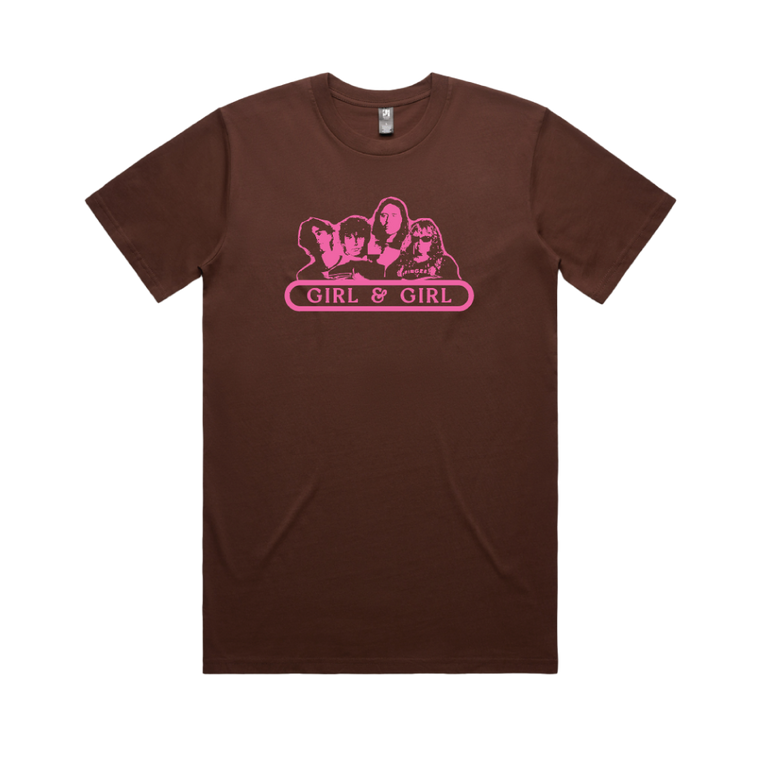 Girl and Girl / GAG Brown T-Shirt