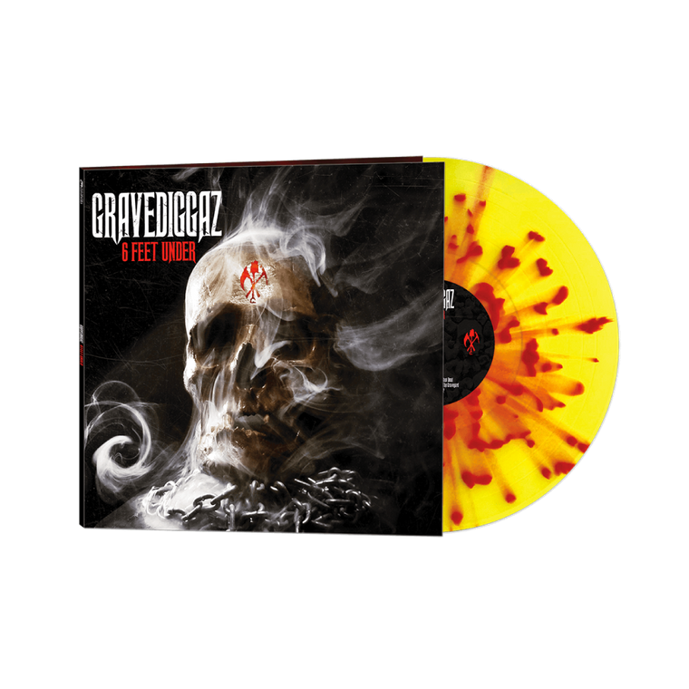 Gravediggaz / 6 Feet Under LP Yellow & Red Splatter Vinyl