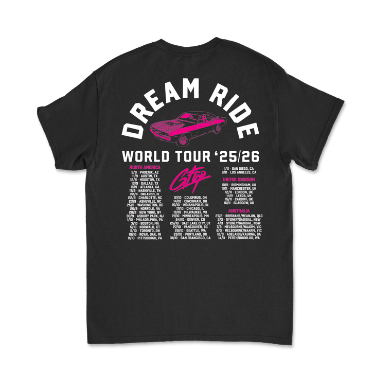 G Flip / Dream Ride Tour Black T-Shirt