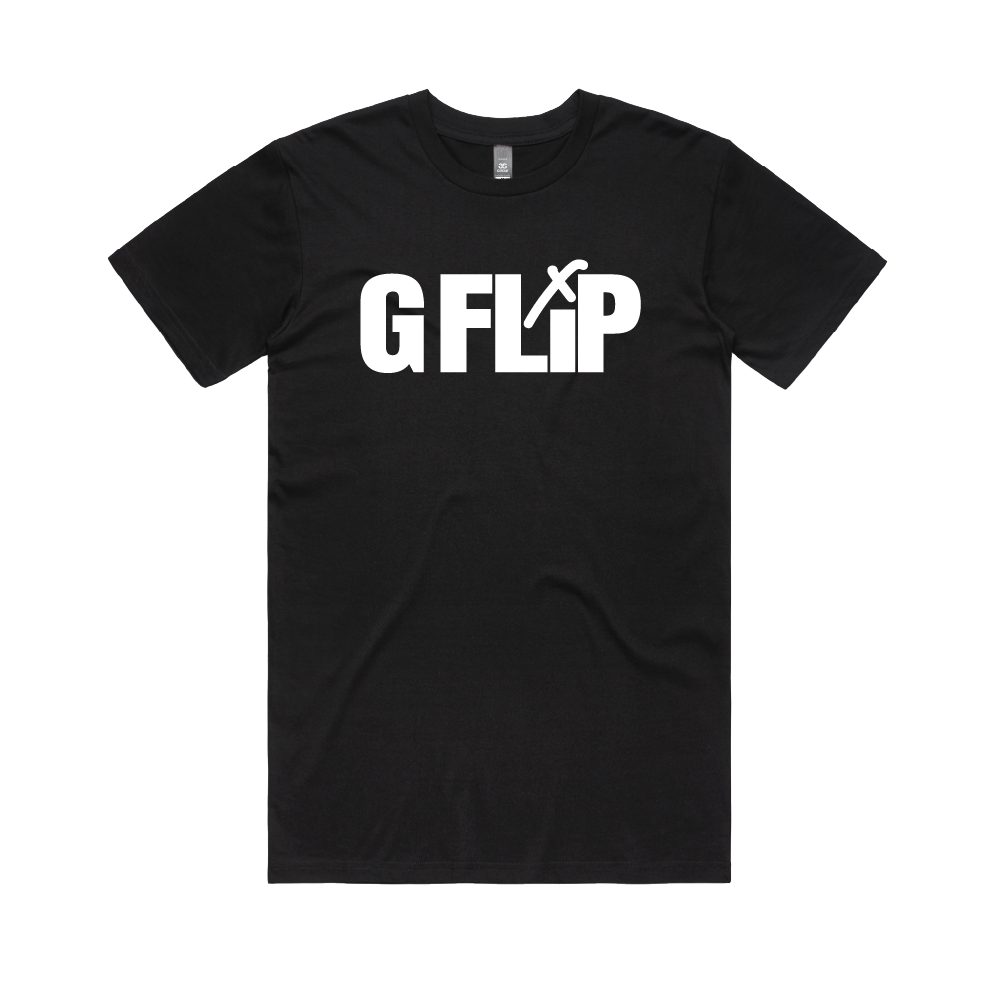 G Flip / Logo Black T-Shirt ***PRE ORDER***