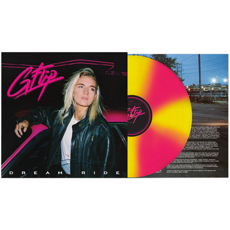 G Flip / Dream Ride LP Exclusive Yellow & Pink Spinner Vinyl